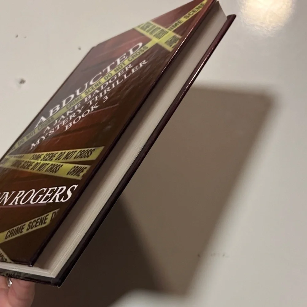 Jake Badger Mystery Thriller: Abducted Book 3‎ hardcover book